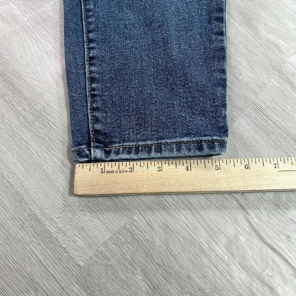 Levis SilverTab Mom Jean Jeans Womens 27x27 Blue High Rise Tapered Leg‎ Denim - Picture 12 of 15